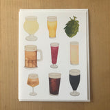 Beer Greeting Card