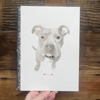 Custom Watercolor Pet Portrait