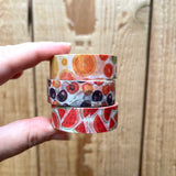 Fruits Watercolor Washi Tape
