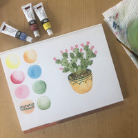 In-Person Intro to Watercolor Workshop - Sunday, September 21st // 11am - 2pm