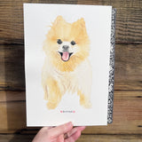Custom Watercolor Pet Portrait