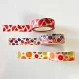 Fruits Watercolor Washi Tape