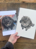 Custom Watercolor Pet Portrait