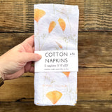 Cotton Napkins - California Poppies