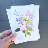 Thinking of You Bouquet Greeting Card