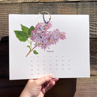 2026 Calendar - Details in Nature // Things I've Found