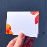 Watercolor Place Cards - Autumn Leaves