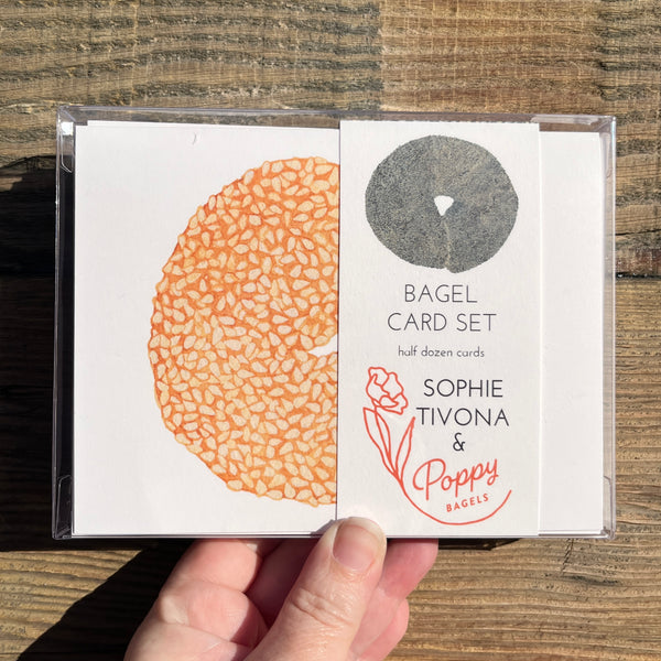 Bagel Card Set - Poppy Bagels x Sophie Tivona