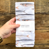 Cotton Napkins - Sardines and Anchovies Little Fish