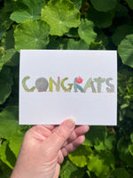 Congratulations Cactus Greeting Card Congrats