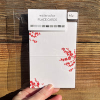 Watercolor Place Cards