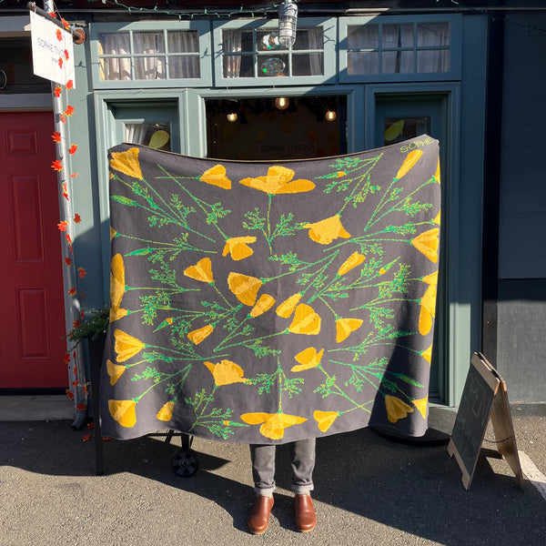 California Poppy Blanket