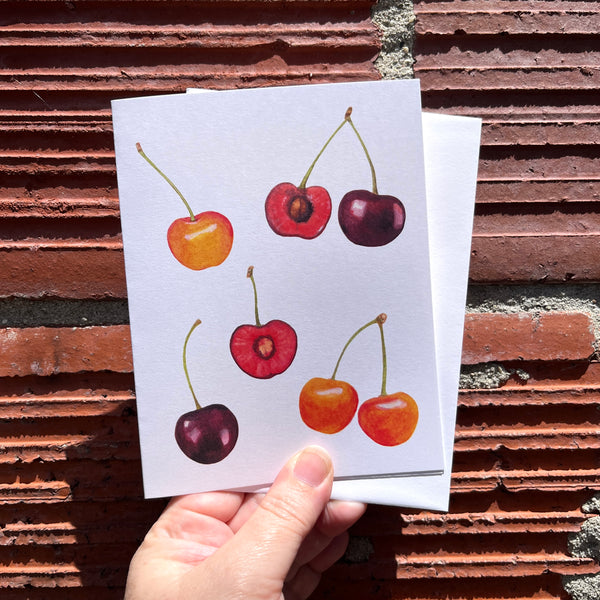 Cherries Greeting Card