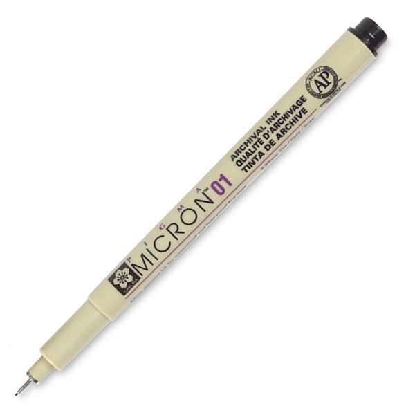 01 Micron Pen Black