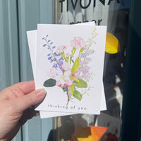 Thinking of You Bouquet Greeting Card