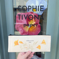 California Poppy Pencil Case