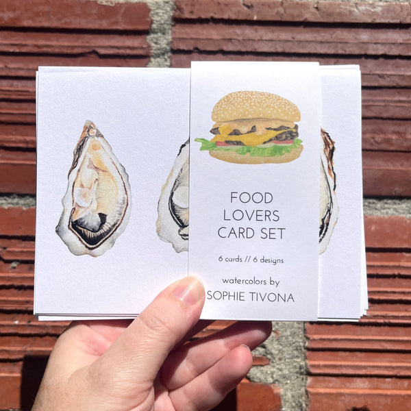 Food Lovers Card Set
