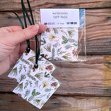Evergreen Sprigs Gift Tags