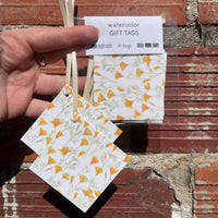 California Poppy Gift Tags