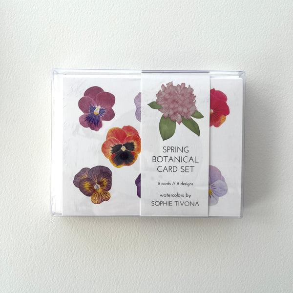 Spring Botanical Card Set