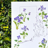 Rhode Island State Flower Print