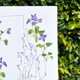 Rhode Island State Flower Print