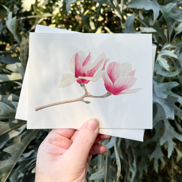 Magnolia Greeting Card