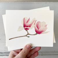 Magnolia Greeting Card