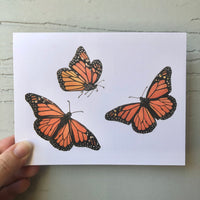 Monarch Butterfly Greeting Card