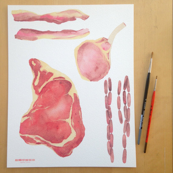 Meats Print