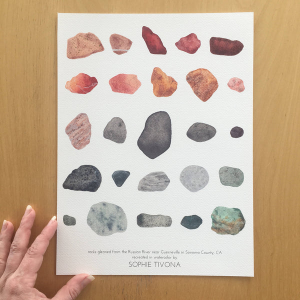 Sonoma County Rocks Print