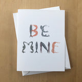 Be Mine Sea Life Greeting Card Valentine