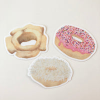 Donut Watercolor Sticker Pack