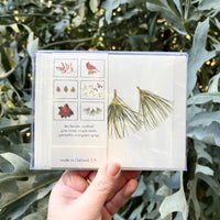 Winter Botanicals Card Set