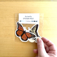 Butterfly Watercolor Sticker Pack